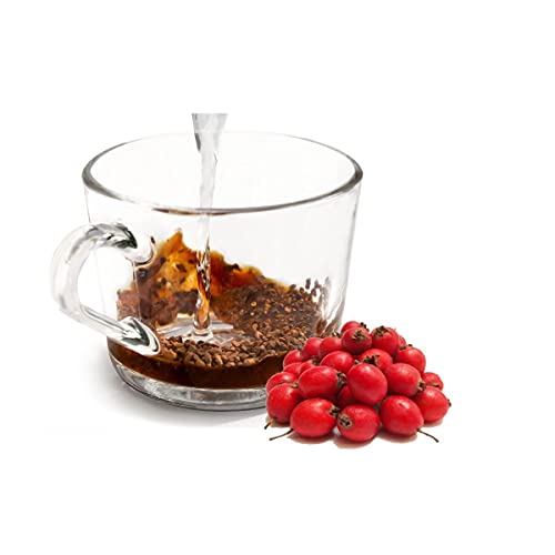 Cinesso Instantkaffee mit Hagebutte Geschmack löslicher Bohnenkaffee cremiger Instant-Kaffee mit Aroma verfeinert (1000g) von Cinesso