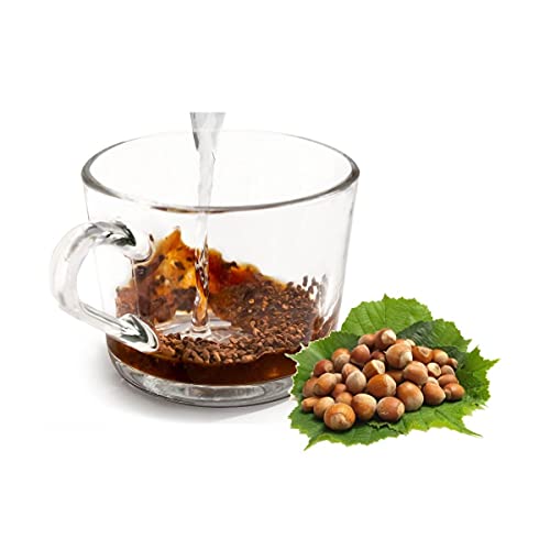 Cinesso Instantkaffee mit Haselnuss Geschmack löslicher Bohnenkaffee cremiger Instant-Kaffee mit Aroma verfeinert (1000g) von Cinesso