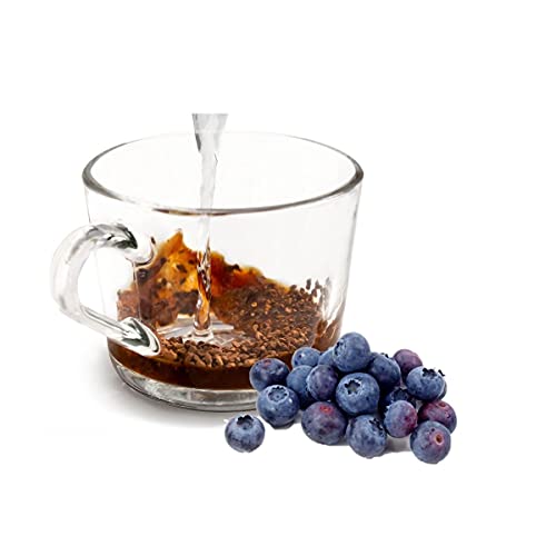 Cinesso Instantkaffee mit Heidelbeeren Geschmack löslicher Bohnenkaffee cremiger Instant-Kaffee mit Aroma verfeinert (1000g) von Cinesso