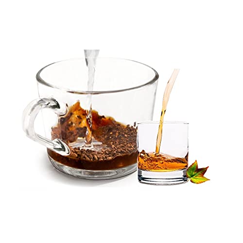 Cinesso Instantkaffee mit Irischer Whisky Geschmack löslicher Bohnenkaffee cremiger Instant-Kaffee mit Aroma verfeinert (1000g) von Cinesso
