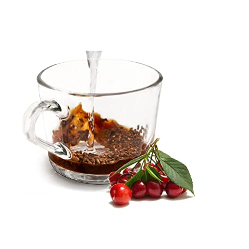 Cinesso Instantkaffee mit Kirschen Geschmack löslicher Bohnenkaffee cremiger Instant-Kaffee mit Aroma verfeinert (1000g) von Cinesso