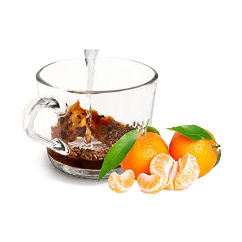 Cinesso Instantkaffee mit Mandarine Geschmack löslicher Bohnenkaffee cremiger Instant-Kaffee mit Aroma verfeinert (1000g) von Cinesso