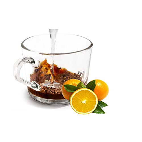 Cinesso Instantkaffee mit Orange Geschmack löslicher Bohnenkaffee cremiger Instant-Kaffee mit Aroma verfeinert (1000g) von Cinesso
