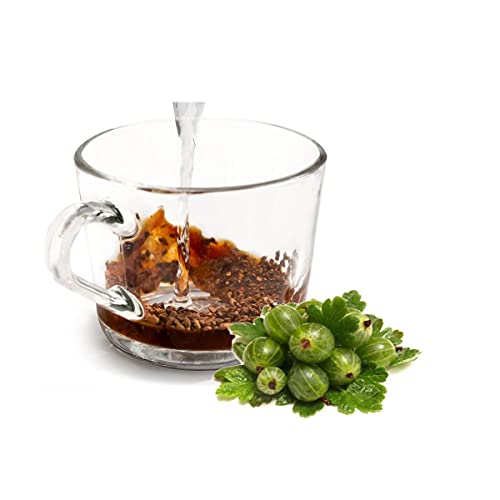 Cinesso Instantkaffee mit Stachelbeere Geschmack löslicher Bohnenkaffee cremiger Instant-Kaffee mit Aroma verfeinert (1000g) von Cinesso
