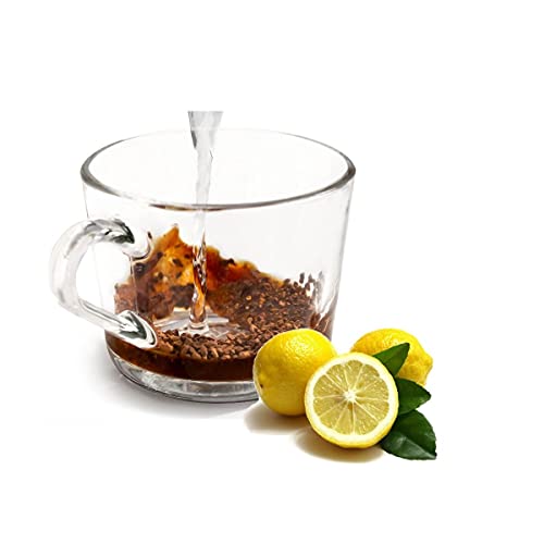 Cinesso Instantkaffee mit Zitrone Geschmack löslicher Bohnenkaffee cremiger Instant-Kaffee mit Aroma verfeinert (1000g) von Cinesso