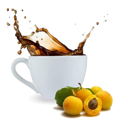 Cinesso Kaffee gemahlen Kaffeepulver, mit verschiedenen Geschmacksrichtungen, fruchtige Varianten, schnelle und einfache Zubereitung, für Kaffeeliebhaber (200 g, Aprikose) von Cinesso