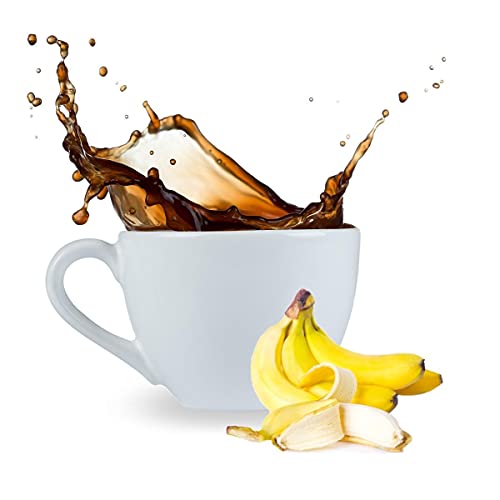Cinesso Kaffee mit Bananen Geschmack aromatisiertes Kaffeepulver (500g) von Cinesso