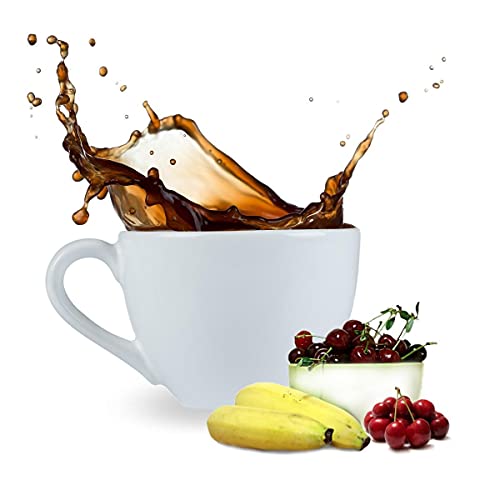 Cinesso Kaffee mit KiBa Kirsch Banane Geschmack aromatisiertes Kaffeepulver (10000g) von Cinesso