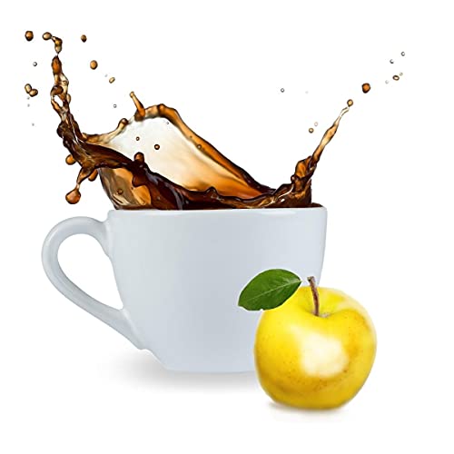 Cinesso Kaffee mit Süßer Gelber Apfel Geschmack aromatisiertes Kaffeepulver (1000g) von Cinesso
