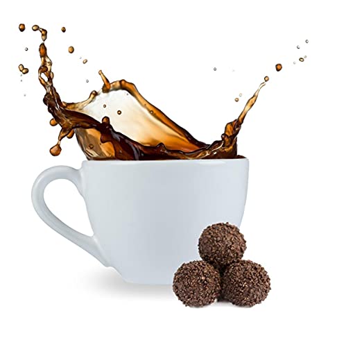 Cinesso Kaffee mit Trüffel Pralinen Geschmack aromatisiertes Kaffeepulver (1000g) von Cinesso
