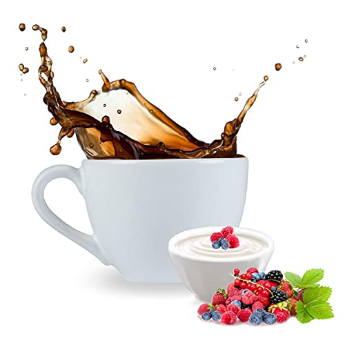 Cinesso Kaffee mit Waldfruchtjoghurt Geschmack aromatisiertes Kaffeepulver (10000g) von Cinesso
