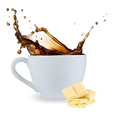 Cinesso Kaffee mit Weiße Schokolade Geschmack aromatisiertes Kaffeepulver (1000g) von Cinesso