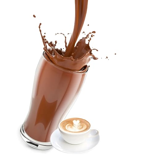 Cinesso Kakao Trinkschokolade Kakaopulver, Kaffeegeschmack, mit verschiedenen Aromen, schnelle und einfache Zubereitung, für die ganze Familie, für zu Hause (200 g, Cappuccino Pulver) von Cinesso