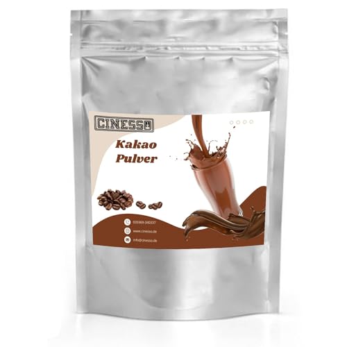 Cinesso Kakao Trinkschokolade Kakaopulver, Kaffeegeschmack, mit verschiedenen Aromen, schnelle und einfache Zubereitung, für die ganze Familie, für zu Hause (200 g, Espresso) von Cinesso