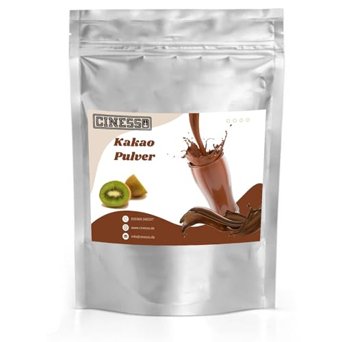 Cinesso Kakao Trinkschokolade Kakaopulver, Schokoladengetränk, Schokoladenaromen, mit natürlichen Aromen, schnelle und einfache Zubereitung, für Feierlichkeiten (10 Kg, Kiwi) von Cinesso