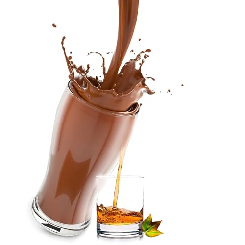 Cinesso Kakao Trinkschokolade Kakaopulver, alkoholischer Geschmack, mit verschiedenen Aromen, schnelle und einfache Zubereitung, für besondere Momente (200 g, Whiskey) von Cinesso