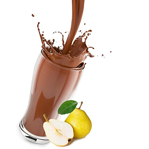 Cinesso Kakao mit aromatisiertem Geschmack leckere Trink-Schokolade, Kakaopulver mit Aroma verfeinert (Birnen, 1000g) von Cinesso