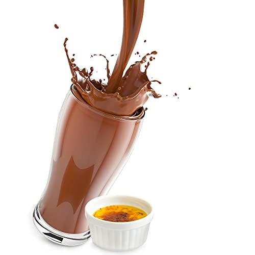 Cinesso Kakao mit aromatisiertem Geschmack leckere Trink-Schokolade, Kakaopulver mit Aroma verfeinert (Crème Brûlée, 1000g) von Cinesso