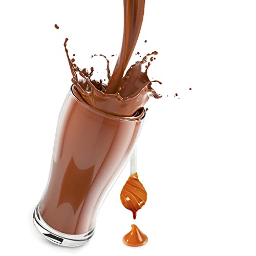 Cinesso Kakao mit aromatisiertem Geschmack leckere Trink-Schokolade, Kakaopulver mit Aroma verfeinert (Doppel Karamell, 1000g) von Cinesso