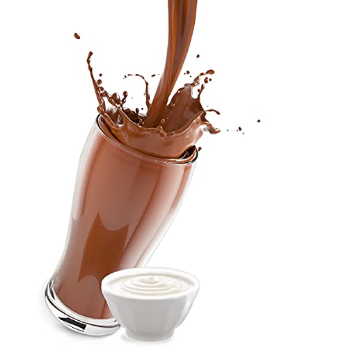 Cinesso Kakao mit aromatisiertem Geschmack leckere Trink-Schokolade, Kakaopulver mit Aroma verfeinert (Joghurt, 500g) von Cinesso