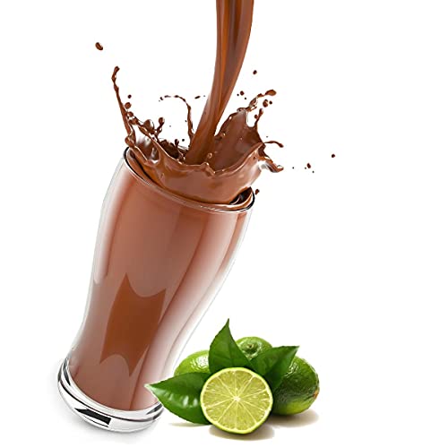 Cinesso Kakao mit aromatisiertem Geschmack leckere Trink-Schokolade, Kakaopulver mit Aroma verfeinert (Limetten, 500g) von Cinesso