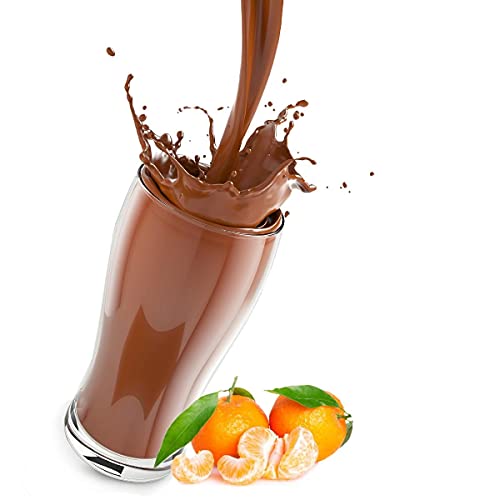 Cinesso Kakao mit aromatisiertem Geschmack leckere Trink-Schokolade, Kakaopulver mit Aroma verfeinert (Mandarine, 1000g) von Cinesso