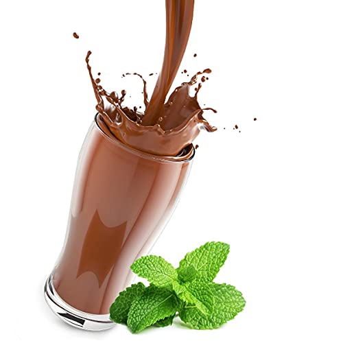 Cinesso Kakao mit aromatisiertem Geschmack leckere Trink-Schokolade, Kakaopulver mit Aroma verfeinert (Pfefferminze, 200g) von Cinesso