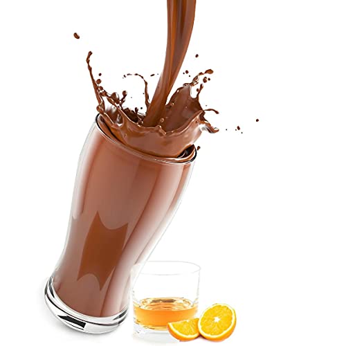 Cinesso Kakao mit aromatisiertem Geschmack leckere Trink-Schokolade, Kakaopulver mit Aroma verfeinert (Rum Orange, 1000g) von Cinesso