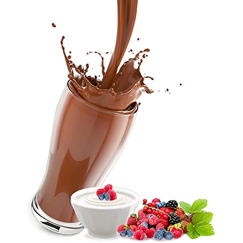 Cinesso Kakao mit aromatisiertem Geschmack leckere Trink-Schokolade, Kakaopulver mit Aroma verfeinert (Waldfruchtjoghurt, 1000g) von Cinesso