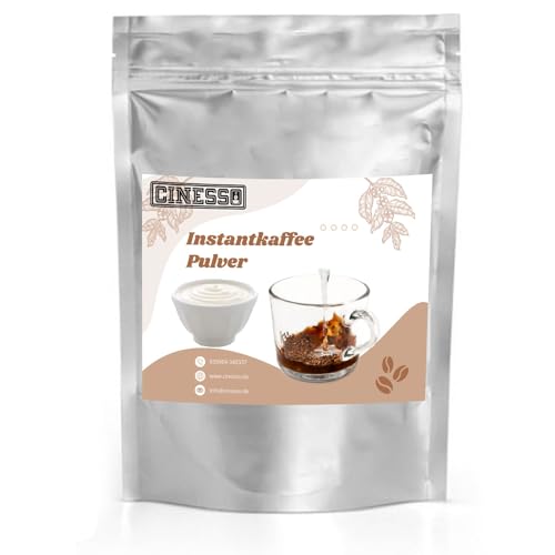 Cinesso Löslicher Kaffee Instant Pulver, schnelle und einfache Zubereitung, ohne Kaffeemaschine, Wasserlöslich, in verschiedenen Sorten und Mengen, für Genießer (10 Kg, Joghurt) von Cinesso