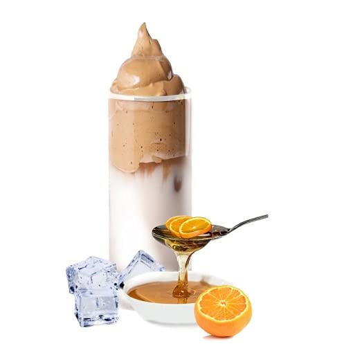 Eiskaffee mit Orangensirup Geschmack Abpackung 1 kg von Cinesso