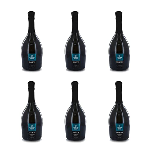 Cipriani Prosecco Superiore Valdobbiadene Docg Brut ''Giulietta'', Nv, Italienischer Prosecco, 6 Flaschen à 750 Ml von Cipriani