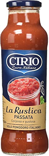 12x Cirio Passata di Pomodoro Rustica Tomatensauce Tomaten 100% Italienisch 680g 12x Cirio Passata di Pomodoro Rustica Tomatensauce Tomaten 100% Italienisch 680g von Cirio