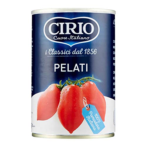 24 x ITALIENISCHE GESCHMELZTE TOMATEN CIRIO 400 GR DOSE SAFTTOMATEN 100% von Cirio