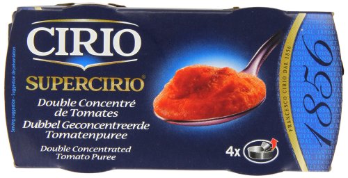 Tomatenkerze, Konzentrat, doppelt, 4 x 70 g, 6 Stück Tomatenkerze, Konzentrat, doppelt, 4 x 70 g, 6 Stück von Cirio