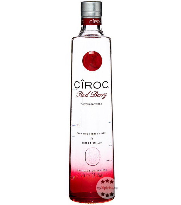 Cîroc Red Berry Flavoured Vodka (37,5 % vol., 0,7 Liter) von Ciroc