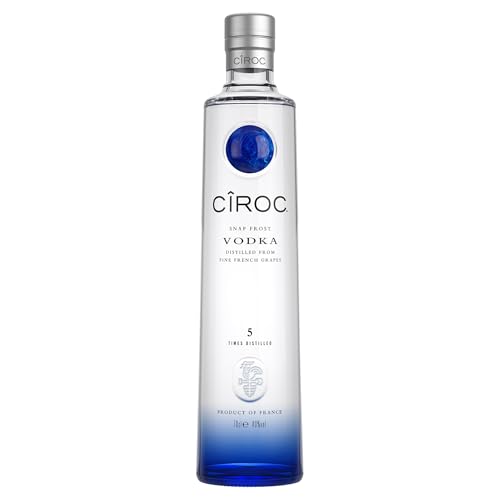 CîROC Snap Frost | Ultra-Premium Wodka | aus feinen Trauben | mit köstlichem Zitrusgeschmack | handgefertigt im Süden Frankreichs | 40% vol | 700ml Einzelflasche | von Cîroc