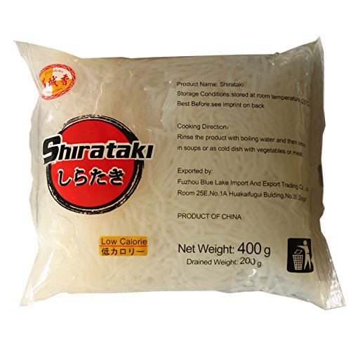 HS Shirataki Nudeln dünn 20x400g/ATG200g von City Aroma