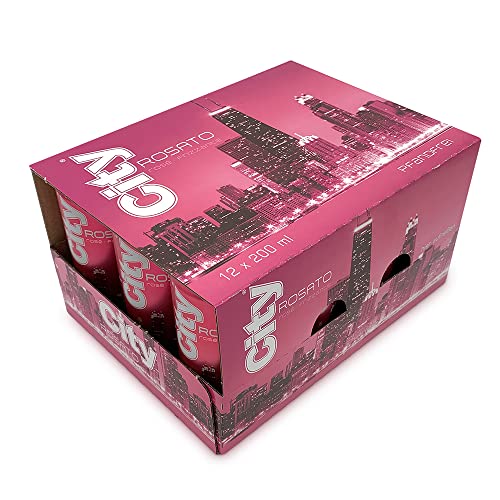 60 Dosen City Rosato rose frizzante a 200ml 10% Vol. Perlwein 60 Dosen City Rosato rose frizzante a 200ml 10% Vol. Perlwein von City