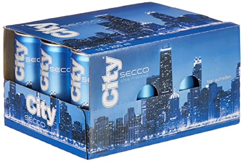 City Secco White Frizzante, 12 x 200ml von City