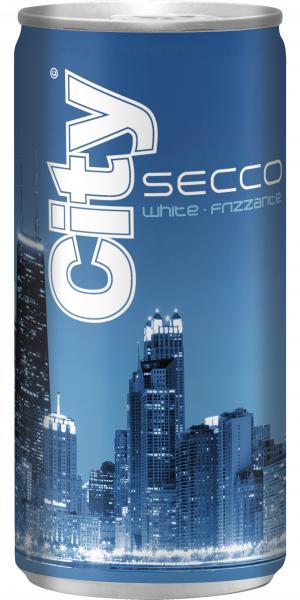 City Secco white frizzante (Einweg) von City