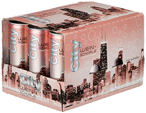 City Weinschorle Rosé (12 x 0.25l) von City