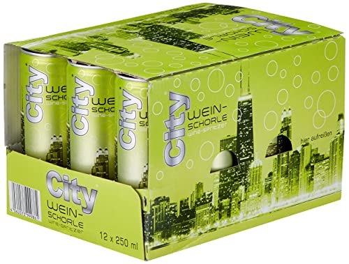 City Weinschorle Weiß (12 x 0.25l) von City