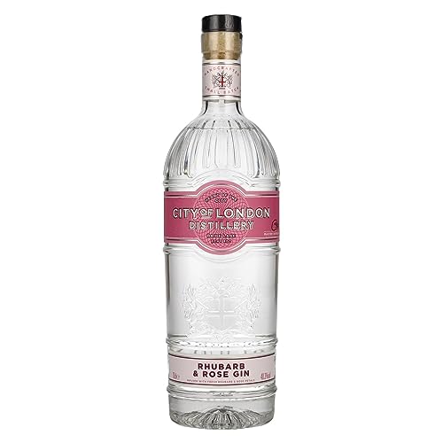 City of London Distillery RHUBARB & ROSE GIN 40,3% Vol. 0,7l City of London Distillery RHUBARB & ROSE GIN 40,3% Vol. 0,7l von City of London