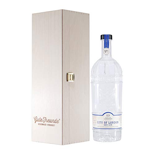 Old English Gin mit Geschenk-Holzkiste Old English Gin mit Geschenk-Holzkiste von City