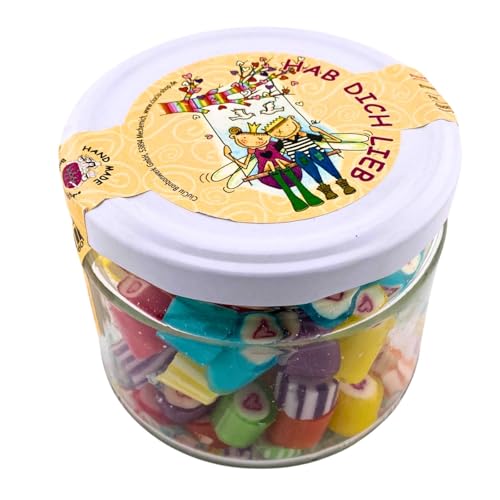 CiuCiu Hab Dich Lieb handgemachte Bonbons, 210g CiuCiu Hab Dich Lieb handgemachte Bonbons, 210g von CiuCiu
