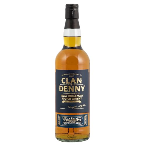 Clan Denny I Islay Single Malt I Schottischer Whisky I Reicher, runder Geschmack I 700 ml I 40% Vol. Clan Denny I Islay Single Malt I Schottischer Whisky I Reicher, runder Geschmack I 700 ml I 40% Vol. von Clan Denny