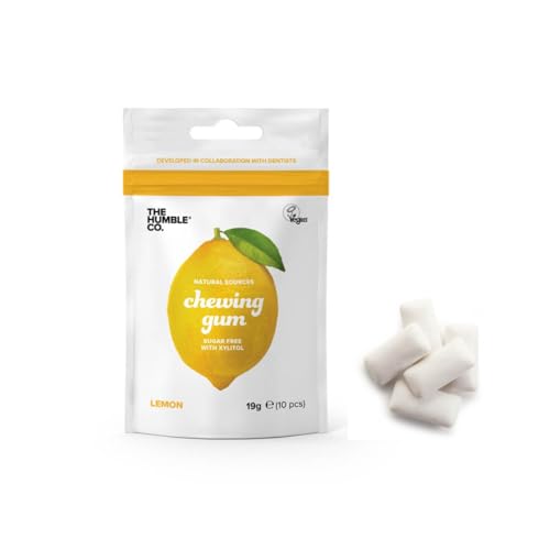 Humble Natural Chewing Gum, Natürliches Kaugummi Zitrone, Natürliche Inhaltsstoffe, Zuckerfrei, Vegan, von Zahnärzten empfohlen für zusätzliche Mundpflege Humble Natural Chewing Gum, Natürliches Kaugummi Zitrone, Natürliche Inhaltsstoffe, Zuckerfrei, Vegan, von Zahnärzten empfohlen für zusätzliche Mundpflege von Clarins