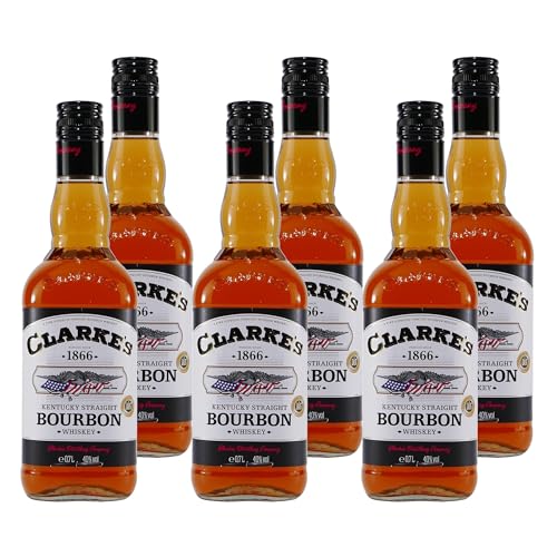 Clarke´s Bourbon Whiskey (6 x 0,7L) von Clarke´s