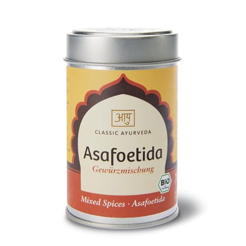 Classic Ayurveda - Bio Asafoetida Gewürzmischung - 500 g - Kraftvolles Aroma, der perfekte Knoblauchersatz von Classic Ayurveda